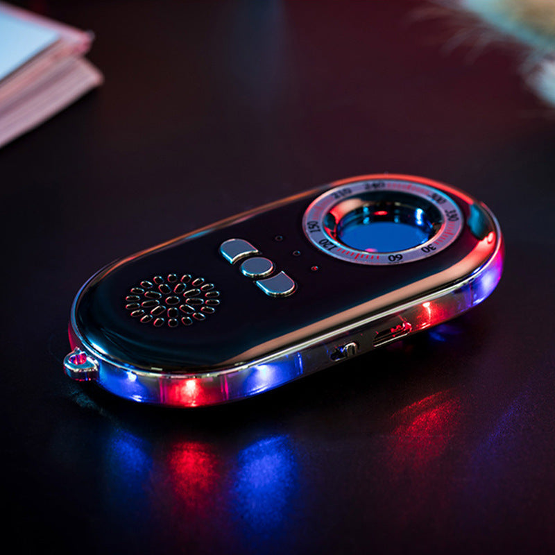 9G Hidden Camera Detector with Anti-Theft Police Siren & Emergency Flashlight for Couples and Women's Safety