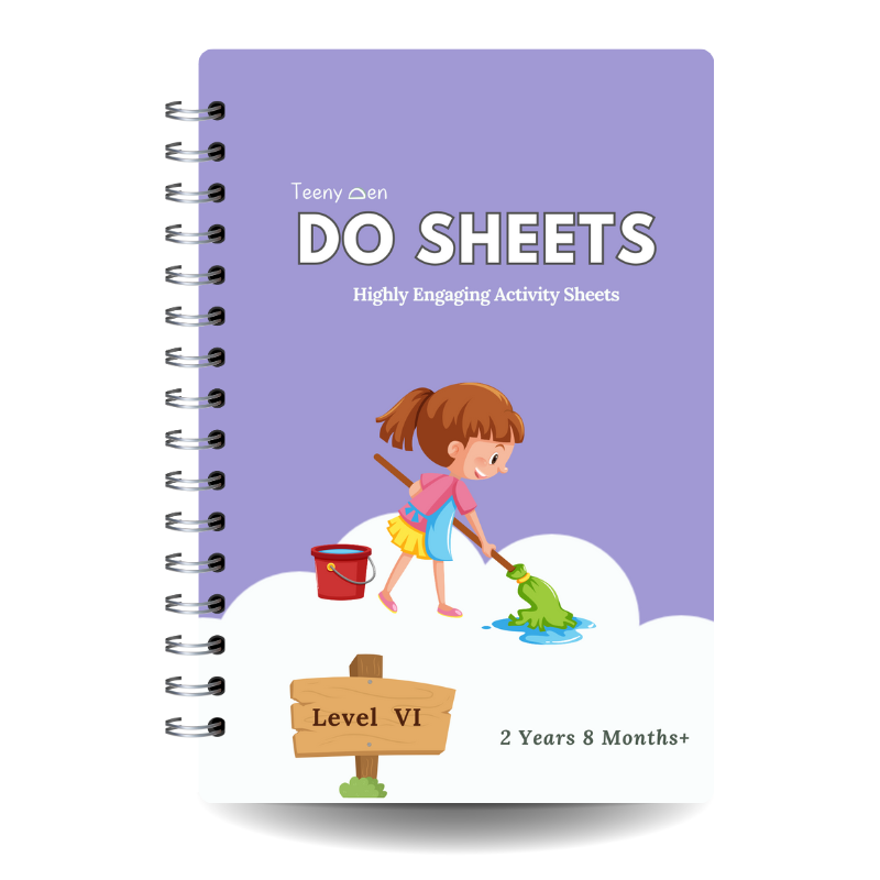 Do Sheets for Toddlers (Ages 1–3+) – Hands-On Activity Packs to Build Brain, Motor & Focus Skills