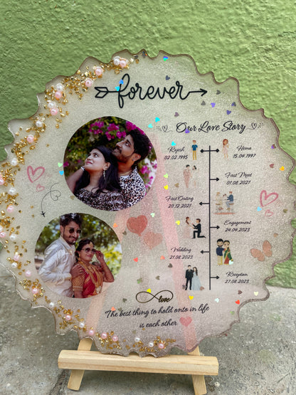 Handmade Premium Couple Gift – Fully Customizable (Starts from 999)