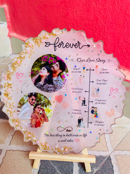 Handmade Premium Couple Gift – Fully Customizable (Starts from 999)