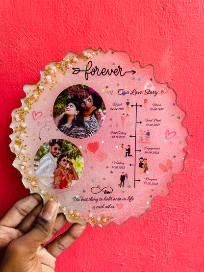 Handmade Premium Couple Gift – Fully Customizable (Starts from 999)